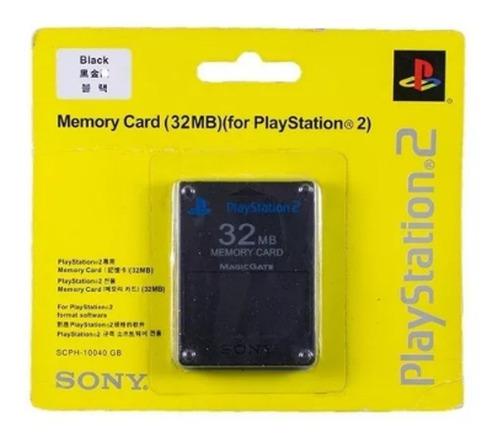 Memory Card 32 Mb Playstation 2 Y Slim Ps2 Mayor Y Detal.