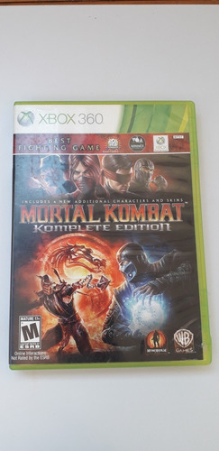 Mk 9 Complete Edition Original Para Xbox 360