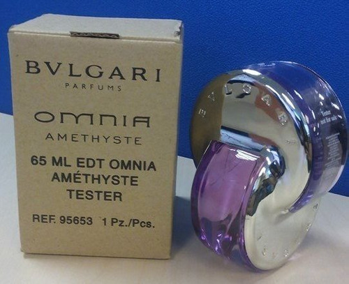 Omnia Amethyste Tester. Perfumes Originales Bvlgari. Cristal