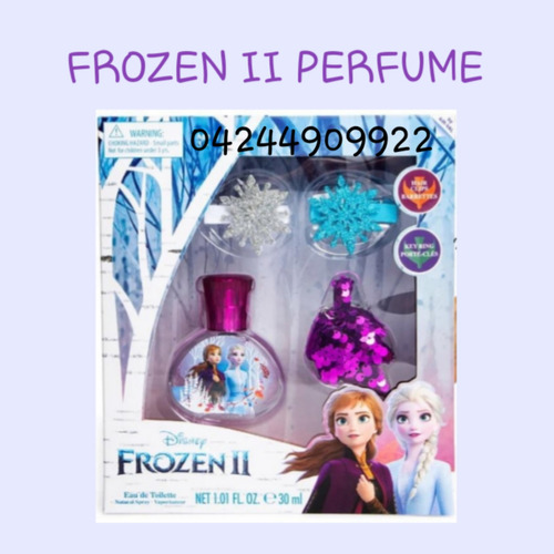 Perfume De Niña Disney Frozen Ii En Estuche.