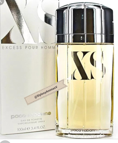 Perfume Xs Paco Rabanne Cab. Original 100ml