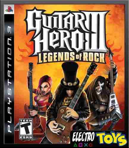 Ps3 Guitar Hero Iii Legends Of Rock Playstation 3 Elec