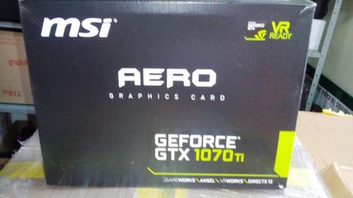 Tarjeta De Video: Msi Geforce Gtx 1070 Ti Aero 8gb