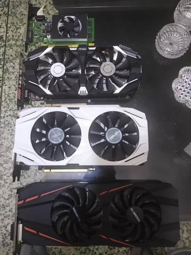 Tarjetas De Vídeo Nvidia 2, 3 Y 6gb Gt-730/gtx-1060 Gpu