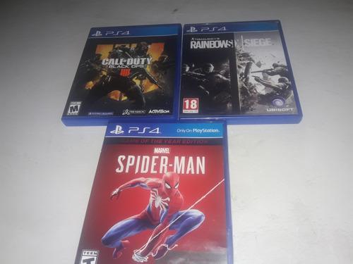 Vendo Juegos De Ps4 Juego Spiderman Sellado Juegos