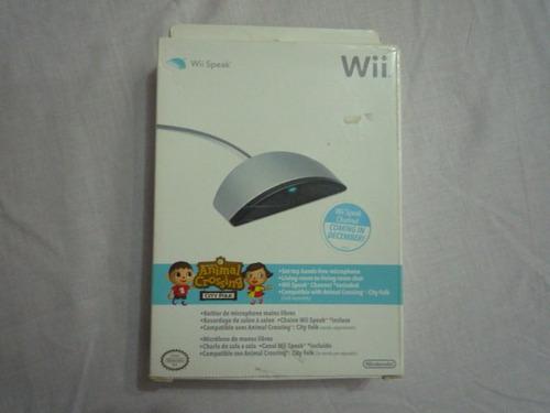 Wii Speak Channel Manos Libres Original Nuevo