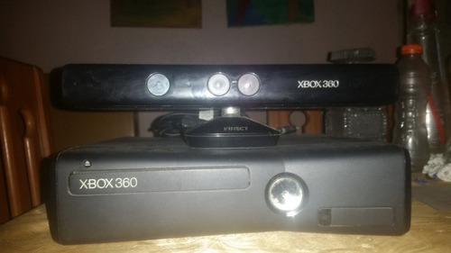 Xbox 360 Slim 4gb, 2 Controles + Kinect Y Varios Juegos