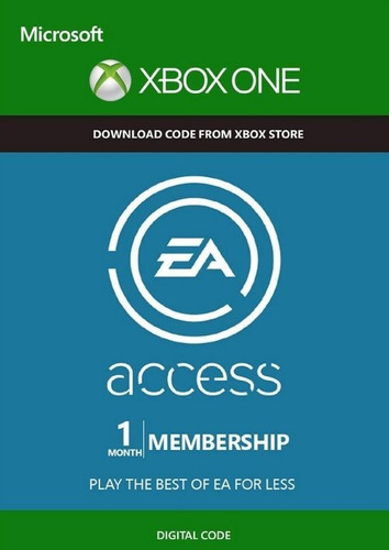 Xbox One Ea Código Access. Juegos De Ea. Entrega Al
