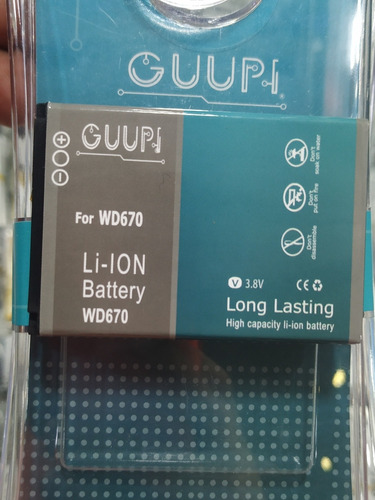 Bateria Guupi Para Wi-pod Modem Zte Wd670
