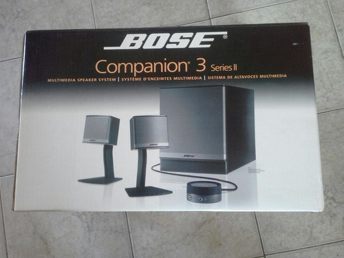Bose Sistema De Altavoces Multimedia Multimedia Companion 3
