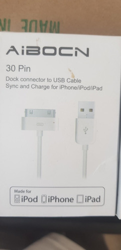 Cable Cargador Para iPhone/iPod/iPad
