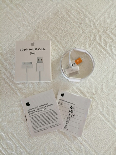 Cable Cargador iPhone 4 4s iPod Somos Tienda