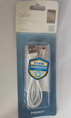 Cable Usb iPhone 7, iPhone 6, iPad Y iPod