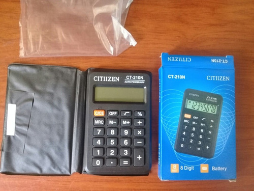 Calculadora Bolsillo 8 Dígitos Ct-210n (3 Unidades)