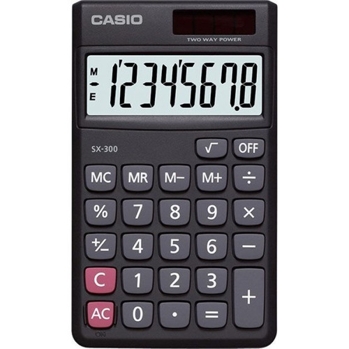 Calculadora Casio De Bolsillo Modelo Sx300