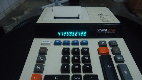 Calculadora Casio Dr120s