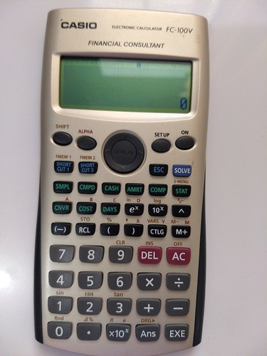 Calculadora Casio Financiera Fc-100v Original Usada Oferta