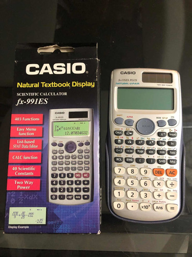 Calculadora Casio Fx-991es.