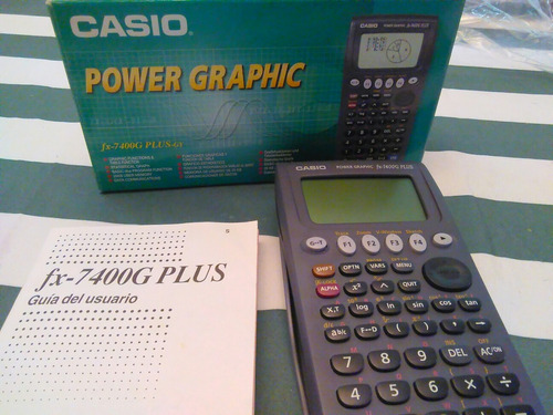 Calculadora Casio Grafica 10 Digitos Fx-g-plus Usada