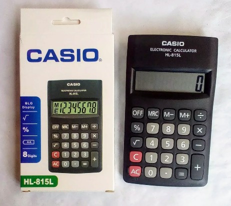 Calculadora Casio Hl-815l Sencilla De Bolsillo Precio Por 2