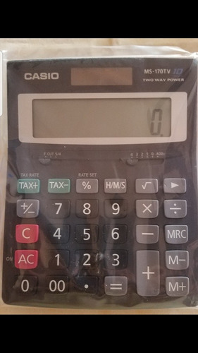Calculadora Casio Ms 170tv