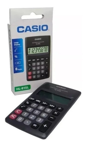 Calculadora De Bolsillo Casio Hl 815l