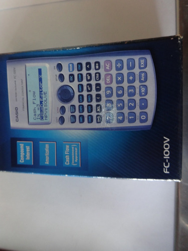 Calculadora Financiera Casio Fc 100v
