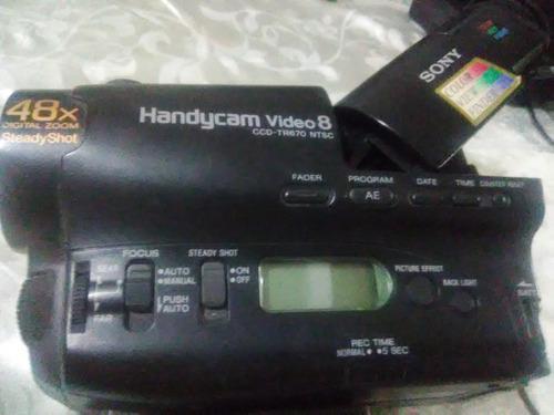 Camara Handycam Video 8 Tr-670 Color View Finder. 48x