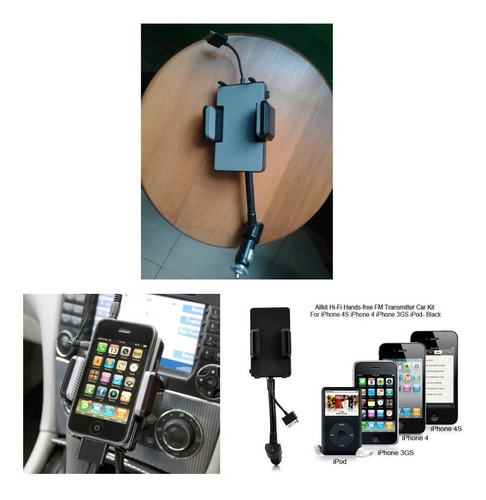 Cargador, Auxiliar Y Reproductor Fm Para Iphones Y iPod