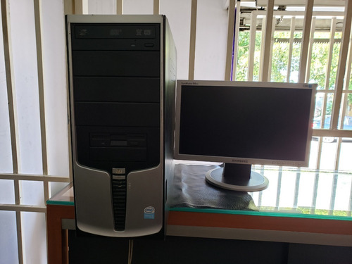 Computadora Core 2 Duo, 160gb, Monitor Samsung