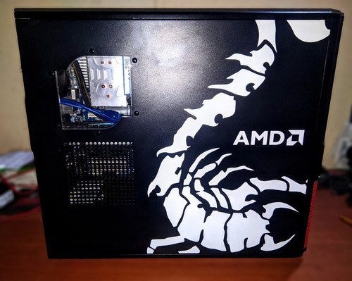 Computadora Cpu Amd Fx-, Rx gb. Diseño Gamer.