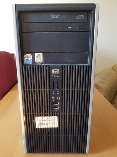 Computadora Cpu Hp Pentium 4 Ram 1.5gb Dd 80gb Usb Red