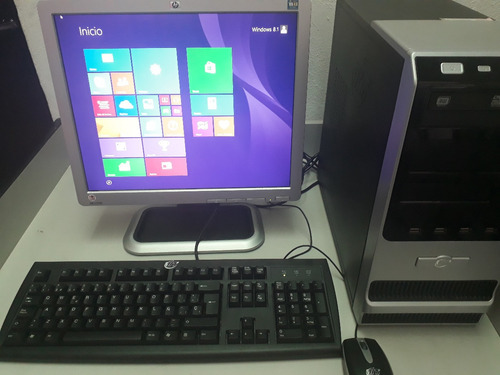 Computadora Dual Core Con Monitor+teclado+mouse