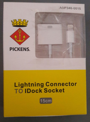 Conector Lightning A Idock 30pines + iPod iPhone iPod + New