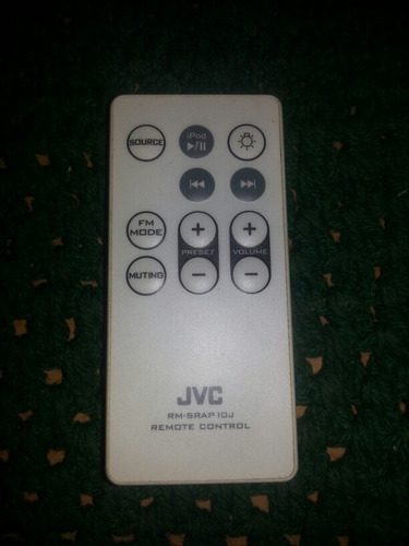 Control Remoto Para Dock Jvc iPod