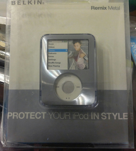Forro Protector Aluminio Para iPod 3ra Generación
