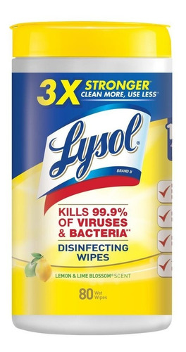 Lysol Wipes 80 Und