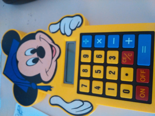 Mickey Mouse De Colecccion Calculadora