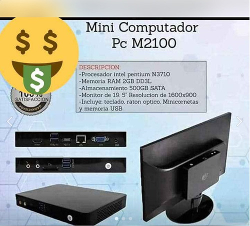 Mini Computador Pc M