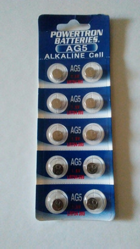 Pila O Bateria Alcalina Ag5 Lr754 Reloj Calculadora Remoto