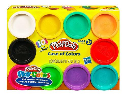 Play Doh 10 Potes Plastilina D Colores 567gr Original Hasbro