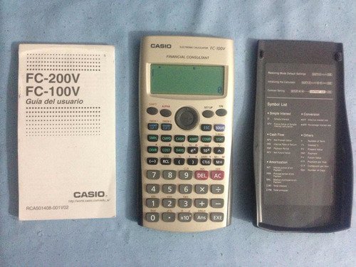 Remate Oferta De Calculadora Financiera Casio Fc-100v