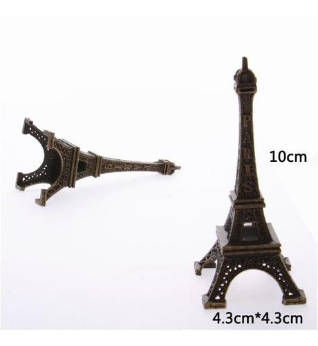 Torre Eiffel Metalica 10 Cm