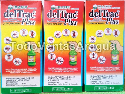 Veneno Mata Cucarachas Chiripas Deltrac Plus  Cm3