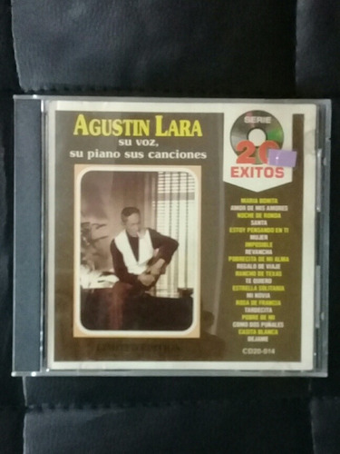 Agustin Lara/20 Exitos Su Voz Su Piano Sus Canciones*4 Zz