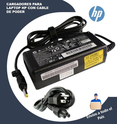 Cargador Hp Laptop Compaq 18.5v 3.5a 65w Dv Dv C700
