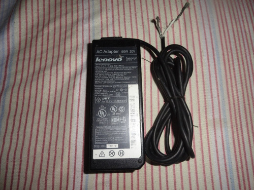 Cargador Laptop Adaptador Lenovo Thinkpad 20v 4.5a 90w