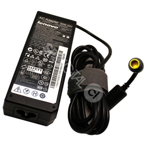 Cargador Laptop Lenovo 20v 90w Punta Gris Y Amarillo 25vrds