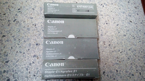 Grapas Fotocopiadora Canon J1 E1 Originales En Remate Lote 3