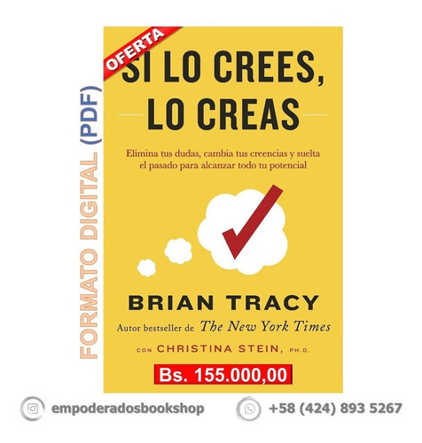 Lectura: Si Lo Crees, Lo Creas - Brian Tracy